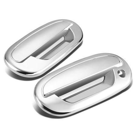 - For 1997 to 2004 Ford F-150 / Heritage 2pcs Exterior Door Handle Cover without Passenger Keyhole & Keypad (Chrome) 99 00 01 02 03