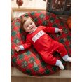 thumbnail image 6 of Cenuakty Baby Boy Christmas Romper Embroidery Long Sleeve Crew Neck Bodysuit, 6 of 9