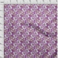 thumbnail image 4 of oneOone Cotton Poplin Purple Fabric Abstract Sewing Craft Projects Fabric Prints By Yard 42 Inch Wide, 4 of 5