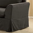 thumbnail image 5 of Furniture of America Osilla Fabric Upholstery Loveseat in Gray, 5 of 5