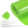 thumbnail image 3 of Unique Bargains Tube Rétractable en PVC Vert Clair 210mm Plat 2m pour Grand Pack de Batteries, 3 of 5