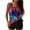 Multicolor, variant on Vintage Tummy Control Swimsuit for Women Athletic Tankini Tank Top with Boyshorts Two Piece Bathing Suits Modest Swimwear