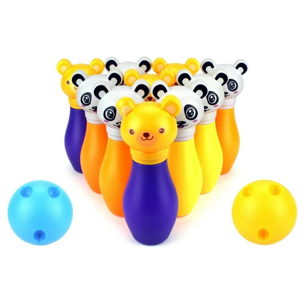animal bowling pins