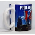 thumbnail image 2 of Philadelphia Pennsylvania Day Skyline Love Sculpture Mug 11 oz, 2 of 3