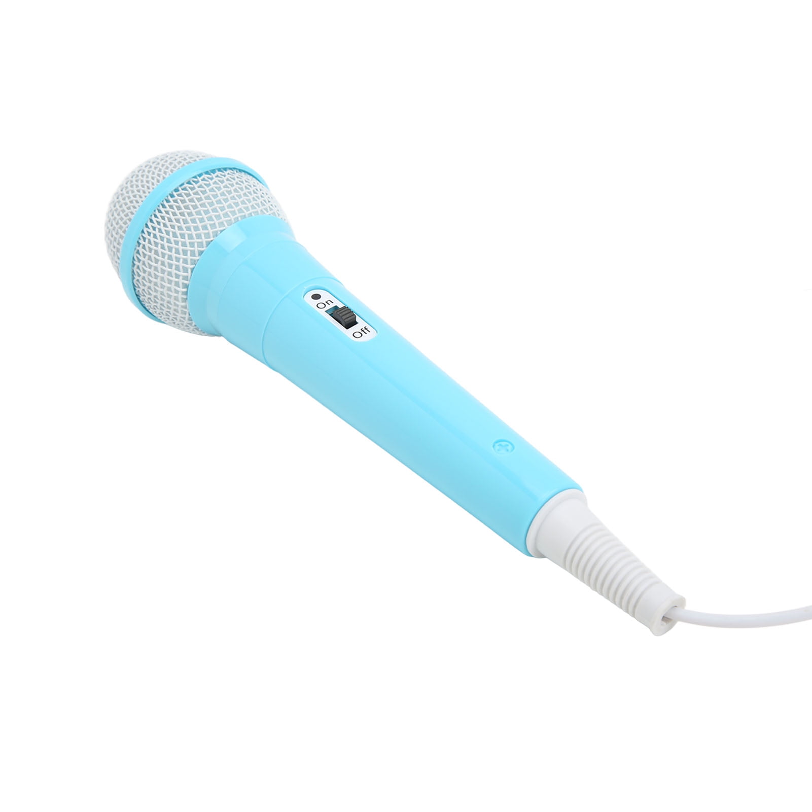Child Singing Mic, Portable 3.5mm Plug Small Kids Wired Microphone For