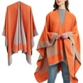 thumbnail image 3 of Women Shawl Solid Color Soft Fashion Wide Shawl Wrap Office Shawl for Winter, 3 of 10