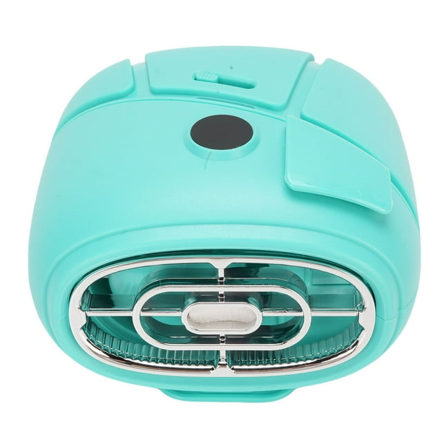 Ventilador De Cintura Portátil Con Caja De Aromaterapia, 100 Engranajes LED Ajustables LED Ajustables Ventilador De Enfriamiento De La Cintura Recargable, Adecuado Para Trabajos