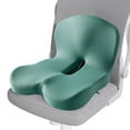 thumbnail image 1 of Memoria Cojín Asiento Con Soporte Lumbar para Trabajadores Oficina Conductores Automóviles (i), 1 of 9