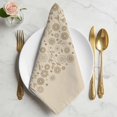 thumbnail image 2 of Japanese Cloth Napkins, Beige Farmhouse Retro Floral Leaf Pattern Washable and Reusable Dinner Napkins Set of 8, Table Napkin for Kitchen Party Birthday Wedding Hotel Housewarming 20"x20", 2 of 9