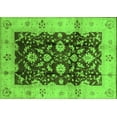 thumbnail image 1 of Ahgly Company Indoor Rectangle Oriental Green Traditional Area Rugs, 7' x 10', 1 of 4