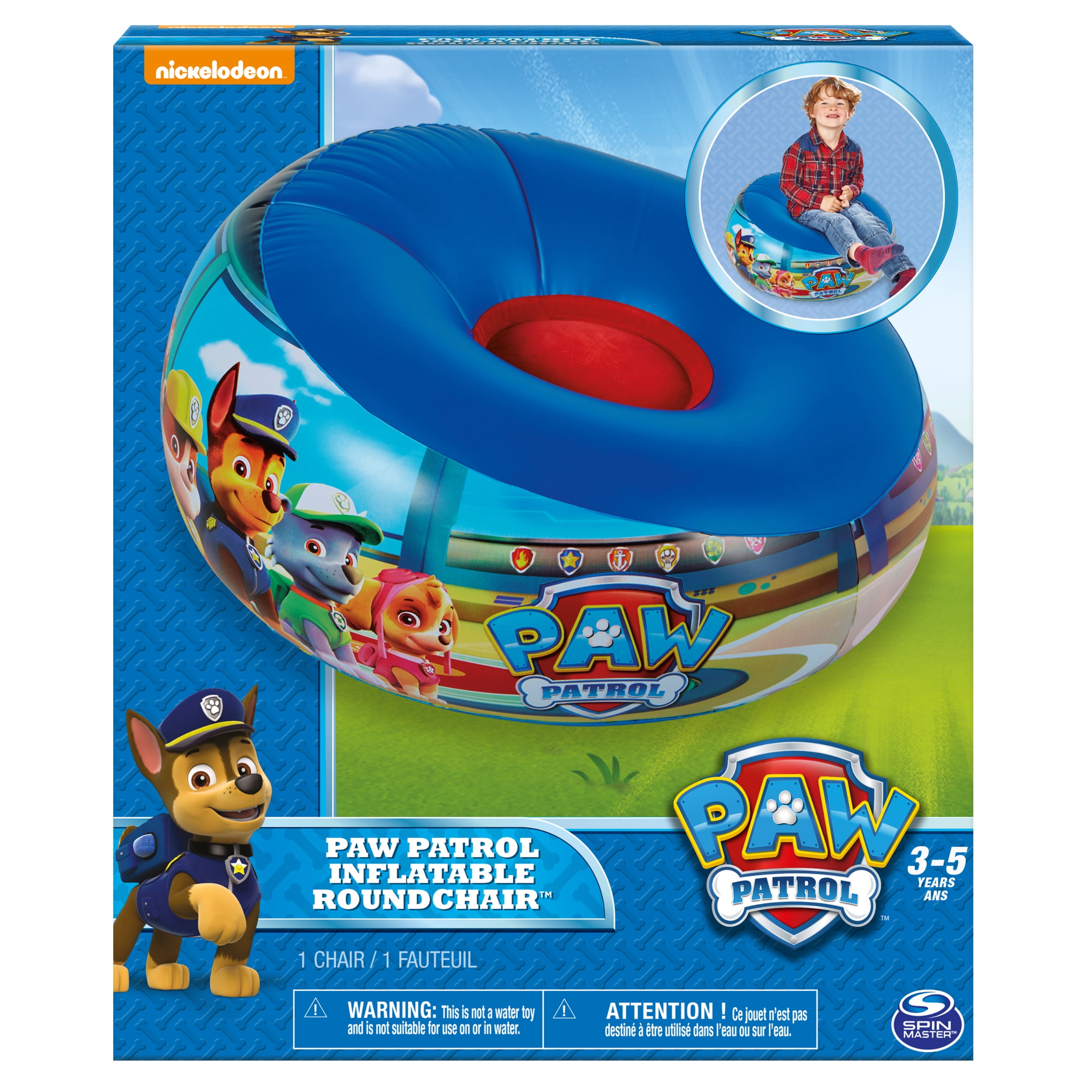 paw patrol marshmallow chair