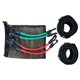 thumbnail image 1 of Kit de bandas de resistencia al tobillo Sharpla Bandas de ejercicio para mujeres hombres Kick Boxing fútbol Rojo y verde, 1 of 8