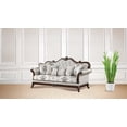 thumbnail image 5 of Gloria Traditional Style 2PC Living Room Set with Button Tufting | Ivory, 5 of 7