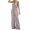 Beige, variant on Vedolay One Piece Jumpsuits For Women Women Casual Sleeveless Spaghetti Strap Striped Pajama Jumpsuit,Beige S