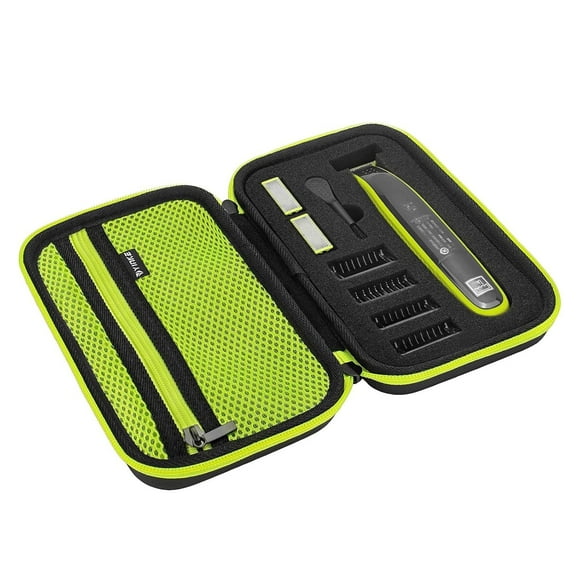 Case for O Blade Electric Shaver, Compatible with QP2724, QP2520, QP2630 O Blade 360 & O Blade Pro, Electric Face Body Trimmer and Guide Comb Guard Replacement Heads Shaver Razor Travel Case