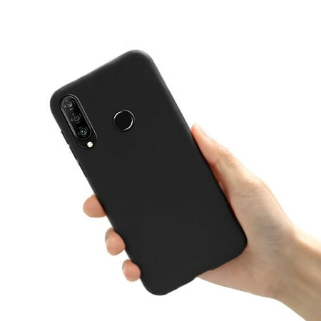 QWZNDZGR Silicone TPU Soft Case Huawei P30 P20 P40 P10 P9 Pro Lite Mate 10 20 Pro Lite Y5 Y6 Y7 Y9 2018 2019 Case With fingerprint hole