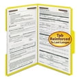 thumbnail image 3 of Smead 17940 Folders, Two Fasteners, 1/3 Cut Assorted, Top Tab, Legal, Yellow, 50/Box, 3 of 11