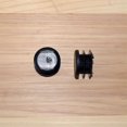 thumbnail image 3 of 1/4" (1.25 in.) Black Plastic Plug Tube End Cap for Metal Tubing Fence, Glide Insert for Pipe Post, Chairs and Furniture 8PC, 3 of 3