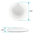 thumbnail image 4 of Luxrite 6 inch LED Motion Sensor Ceiling Light, 120V, 3 Color Selectable 3000K-5000K, 30s Timeout, 15W, 1000 Lumens, Wet Rated, 4 of 7