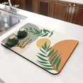 thumbnail image 3 of Washable Rubber Bohemian Style Dish Drying Mats for Kitchen Counter Home Large Coffee Bar Pad Accessories and Decor for Utensils Stemware 23.5''x15.5'', 3 of 7