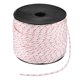 thumbnail image 1 of Cuerda de arranque de retroceso Uxcell 5mm 100m Cuerda de nylon para motosierra Blanco Rojo, 1 of 1