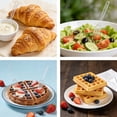 thumbnail image 4 of 800 Pieces Tasting Mini Forks, 3.7 Inch Clear Plastic Forks for Appetizers, Fruit, Dessert, Cake, Catering, Reusable Tiny Utensils, Dishwasher-Safe, 4 of 7