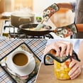 thumbnail image 4 of Vintage Flower Kitchen Oven Mitt and Pot Holder Sets 2 Pcs for Baking, Cooking and Grilling, Heat Resistant Up To 392 °F, 4 of 7