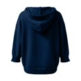 thumbnail image 6 of Endives Womens Cardigan Sweaters Hooded 3/4 Length Sleeve Knit Cardigan Button Front Loose Casual Oversized Sweater Coat With Pockets Cardigan Sweaters for Women Navy XXXXXL, 6 of 6