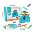 thumbnail image 2 of Juego educativo infantil para la educación temprana Elefante apilable con tira musical Construcción en forma de panal Coordinación mano-ojo Pensamiento lógico Juguetes de construcción, 2 of 7