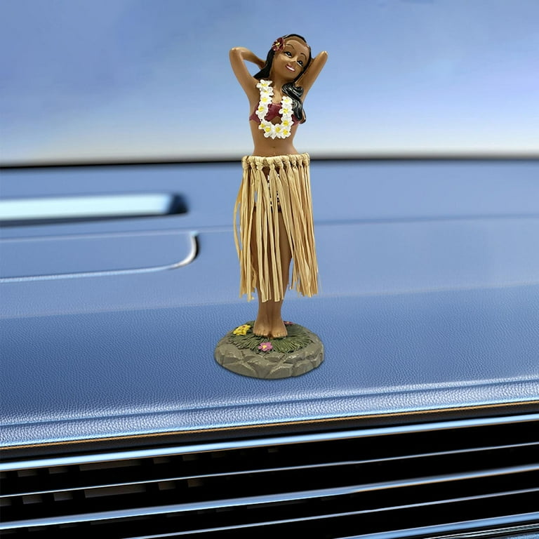 Tahitienne Voiture Qui Bouge Danseuse Hawaienne Voiture,Hawaii Fille De Danse Figurine Solaire Figurine Solaire Pour Voiture