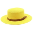 thumbnail image 3 of Classic British Summer Sun Hat with Flat Top for Travel Casual Style Daily Leisure Wear, 3 of 3