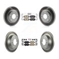thumbnail image 1 of Transit Auto Front Rear Ceramic Pads and Coated Disc Brake Rotors Kit for Car Hyundai Elantra GT Kia Forte Koup KGA-101572, 1 of 8