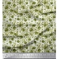 thumbnail image 1 of Soimoi Poly Georgette Fabric Floral Flower Decor Fabric Printed Yard 42 Inch Wide, 1 of 4