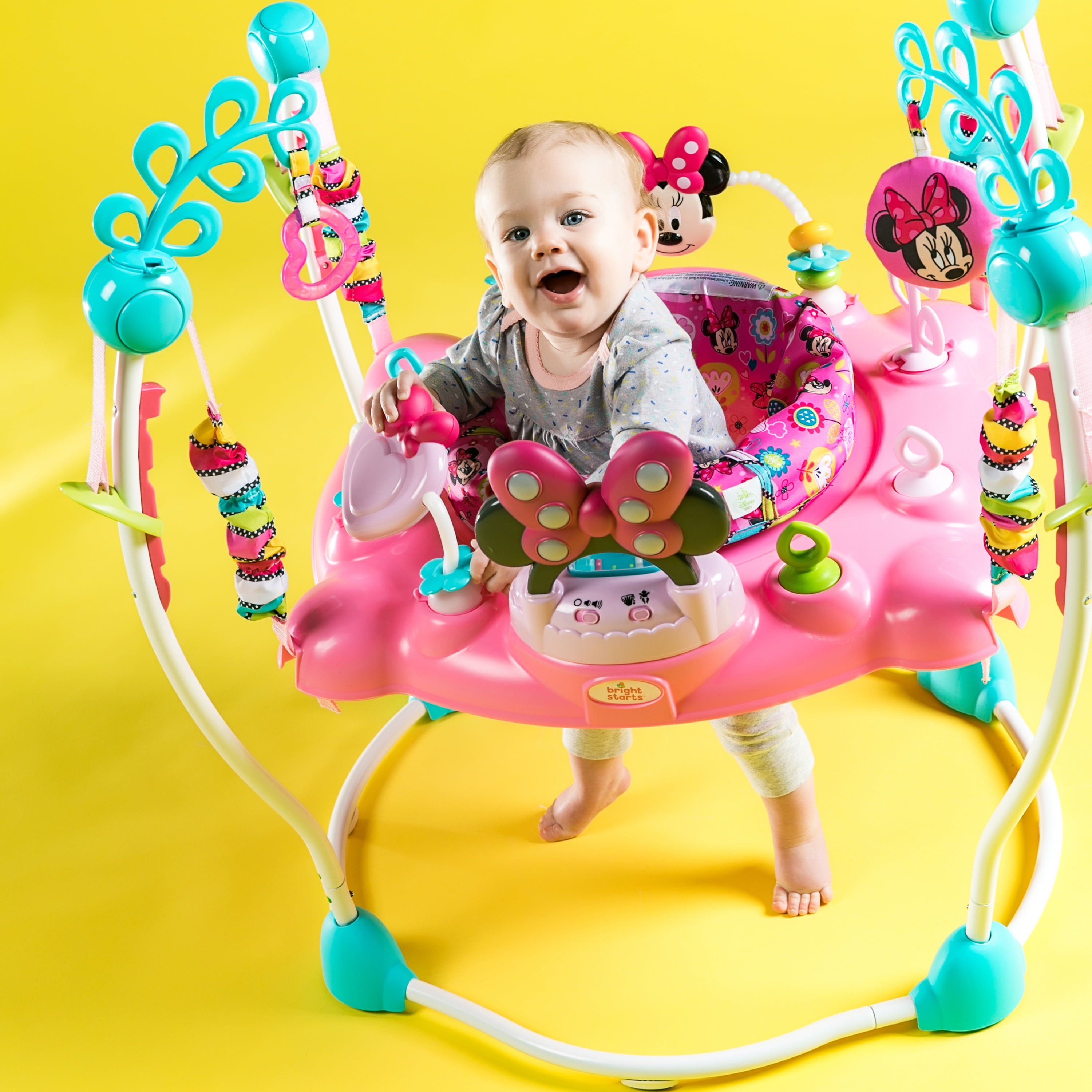 minnie peekaboo activity jumper