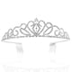 thumbnail image 1 of Coronas y tiaras de cristal con peine Diadema para niña o mujer Fiesta de cumpleaños Boda Fiesta de graduación Nupcial Navidad San Valentín MFZFUKR 223521-2, 1 of 8