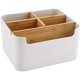 thumbnail image 1 of Organizador de escritorio de madera, caja de soporte para bolígrafo de escritorio de madera, caja de almacenamiento de Control remoto para teléfono móvil, oficina y hogar JFHHH pequeña, 1 of 1
