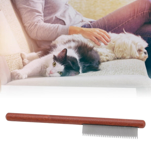 Dog Lice Comb, Comfortable Handle Gentle Massage Pets Flea Comb