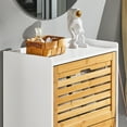 thumbnail image 4 of SoBuy FSR108-WN, 3 Drawers Shoe Cabinet Shoe Rack Shoe Storage Cupboard Organizer Unit, 4 of 8