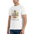 thumbnail image 6 of Graphic Tees Beach Summer Gildan Men's Short Sleeve T-Shirt 180g, 6 of 8