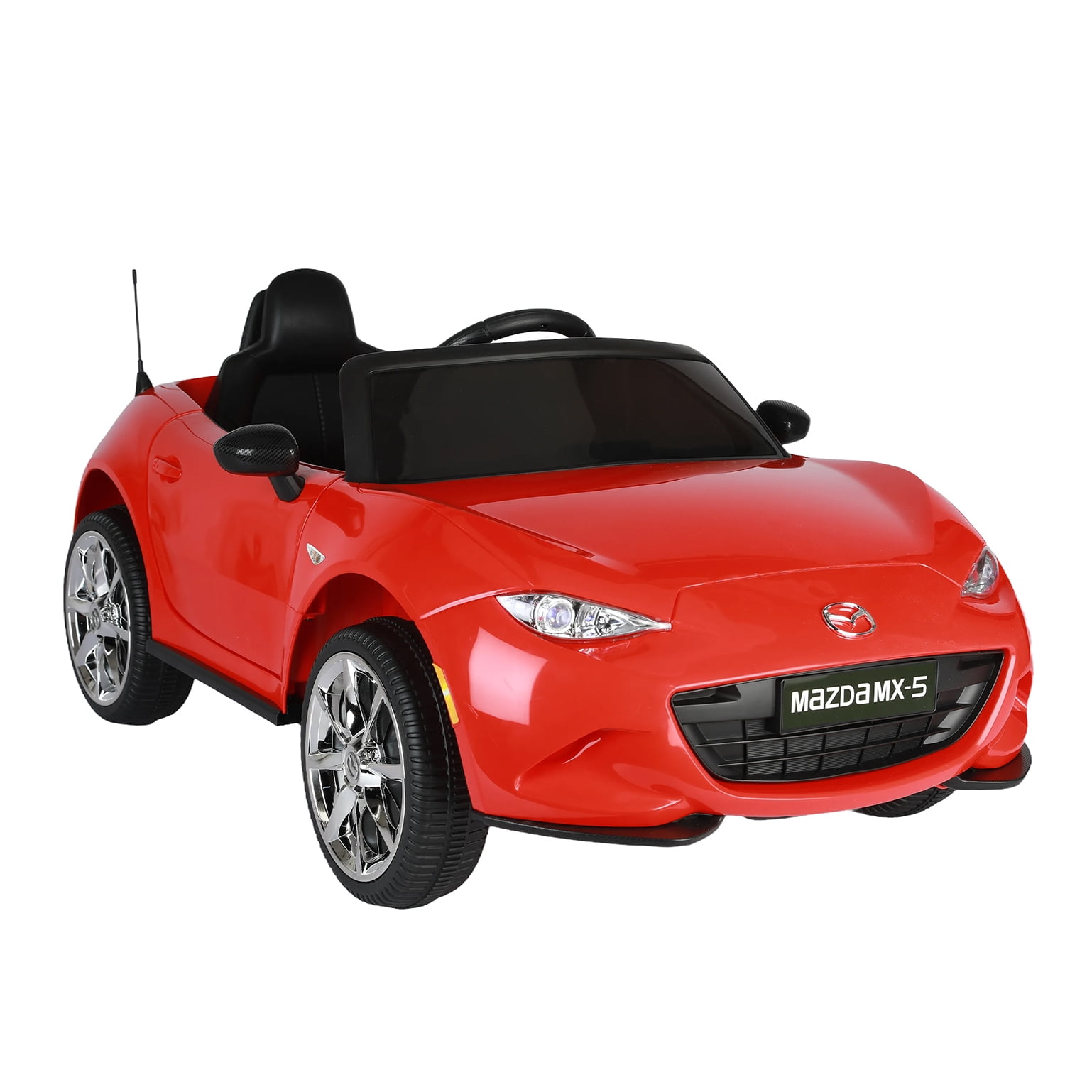 CIPACHO Licensed MAZDA MX-5 RF,12V Powered Ride On Car with 2.4G Parents Remote Control, Electric Toy Car for Kid 3-6, Red CIPACHO Licensed MAZDA MX-5 RF,12V Powered Ride On Car with 2.4G Parents Remote Control, Electric Toy Car for Kid 3-6, Red