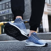 Mens Elevator Sneakers Invisible Height Increasing Elevator Shoes cloud runners 2.4 boost Taller Lightweight Breathable Mesh Upper Hidden Heel Trainers Lace-up Sports Shoes Blue 41