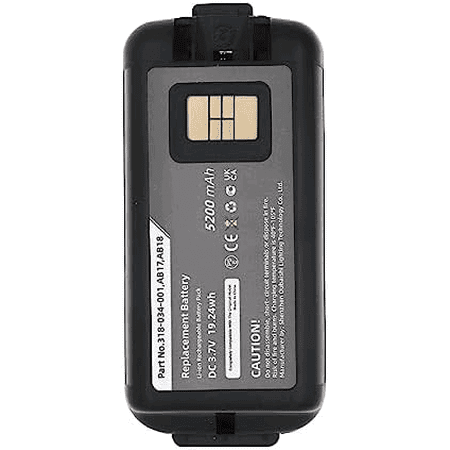 318-034-001 AB17 AB18 Battery Replacement for Intermec CK3, Intermec CK3A, CK3C CK3C1, CK3N CK3N1, CK3R, CK3X Barcode Scanner Battery-5200mAh 3.7V Lithium Ion$$Office