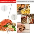 thumbnail image 4 of VASDEV 17PCS Seafood Tools Set, Includes Crab Crackers, Lobster Crackers, Seafood Forks, Seafood Scissors, Heavy Duty Nut Cracker with Storage Bag for Shellfish, Crab, Lobster, 4 of 5