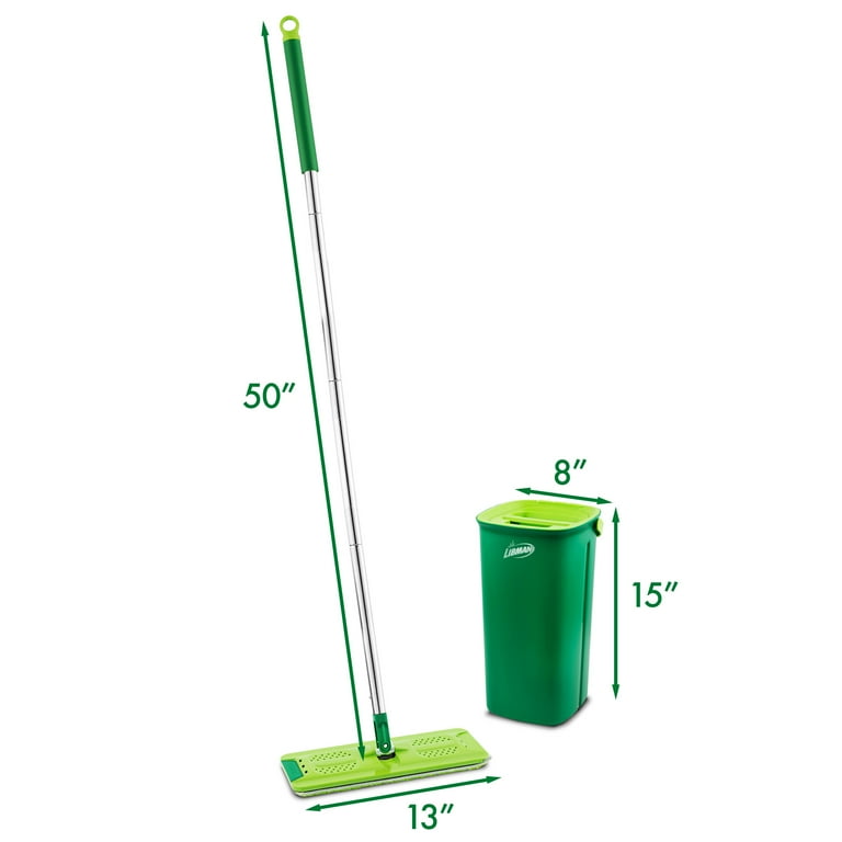 Libman Rinse 'n Wring Microfiber Mop System with Heavy Duty Libman Rinse 'n Wring Microfiber Mop System with Heavy Duty