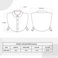 thumbnail image 4 of Fake Collar Blouse, Faux False Collar for Women, a Stylish and Versatile Fashion Accessory, 4 of 7