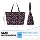 thumbnail image 4 of Easygdp Breast Cancer Awareness (2) Bolsa de Viaje de Playa de Gran Capacidad, Bolsa Tote Perfecta para la Playa, Escapadas de Fin de Semana y Viajes, 4 of 7
