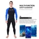 thumbnail image 4 of Hombres traje de neopreno Slinx Seco rápido Cuerpo completo Trabajo de traje UV Protección UV Manga larga Traje de buceo para hombres FLhrweasw Nuevo, 4 of 9
