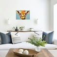 thumbnail image 3 of ZHONGYUTONG Animals with Glasses Wall Art Abstract Giraffe Picture Colorful Giraffe Canvas Painting Funny Giraffes Poster Nursery Children's Room Decor (12.00" x 18.00"), 3 of 6