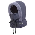 thumbnail image 2 of Gorro de invierno cálido y grueso 3 en 1 para mujer y hombre, ideal para esquiar, andar en bicicleta, hacer senderismo y hacer snowboard. Gris oscuro, 2 of 9