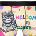 thumbnail image 4 of Welcome to Scottish Fold Classroom Teacher Dog Mom All Over Print Boxer Briefs Underwear for Men Dad Cat Lover Kitten Owner Gifts - 02015, 4 of 6